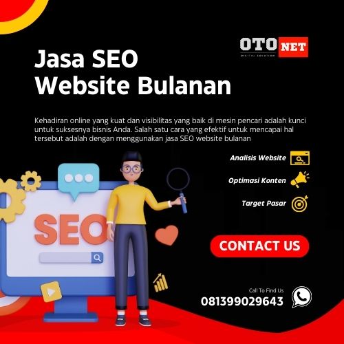 Jasa Seo Website Bulanan