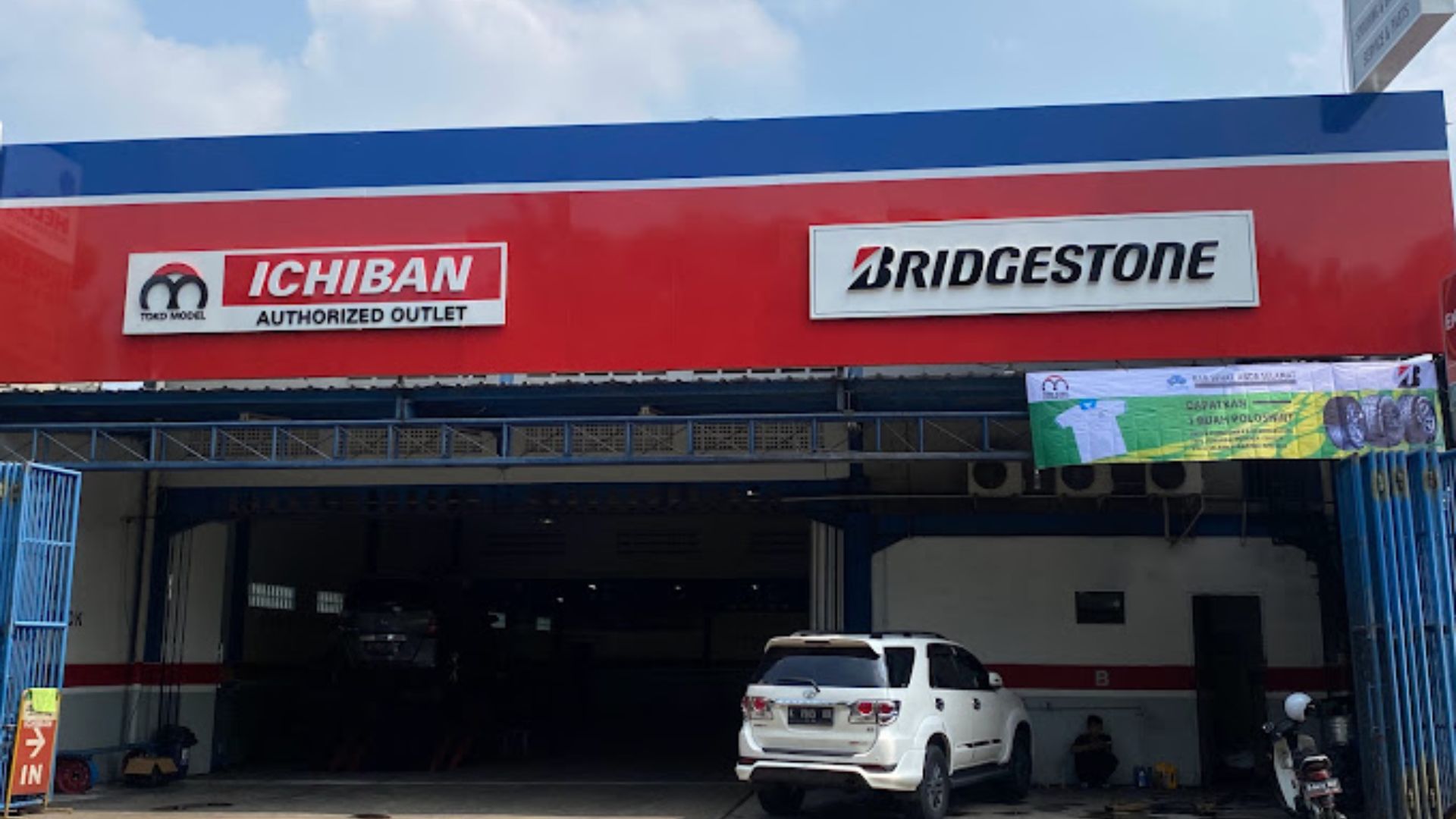 ichiban tyre autoservice, toko ban bridgestone serpong